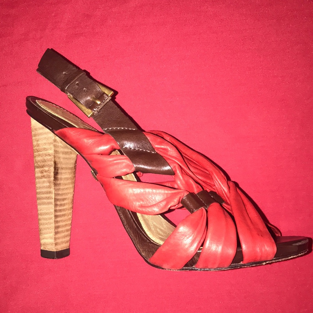 L.A.M.B. by Gwen Stefani. Red Leather upper